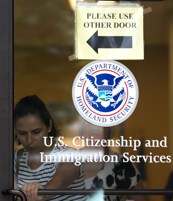 US Citizenship and Immigration Services office.
