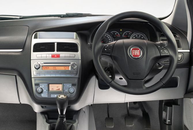 Fiat Punto 2013 interior.