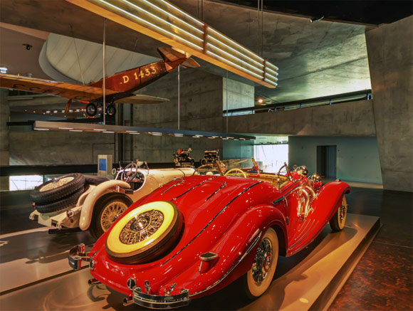 A tour of the stunning Mercedes-Benz museum