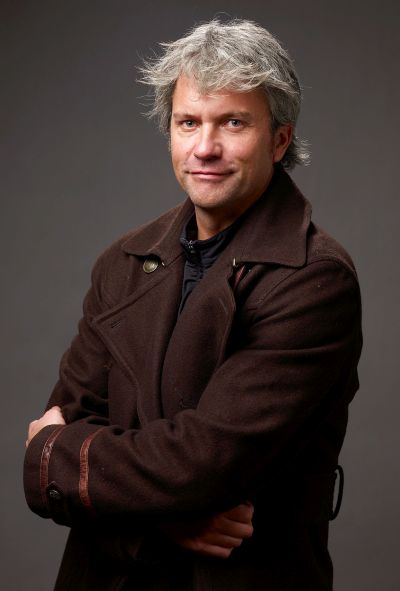 Co-founder of MySpace Chris DeWolfe poses for a portrait at the Film Lounge Media Center during the 2009 Sundance Film Festival.