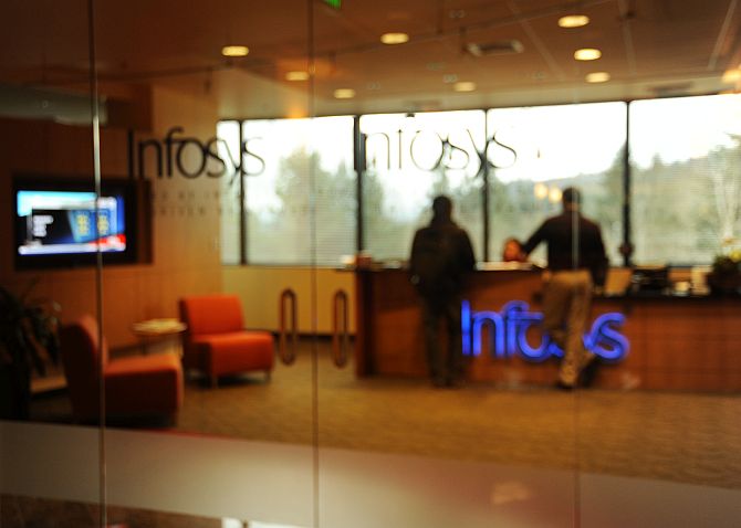 Infosys North American office.