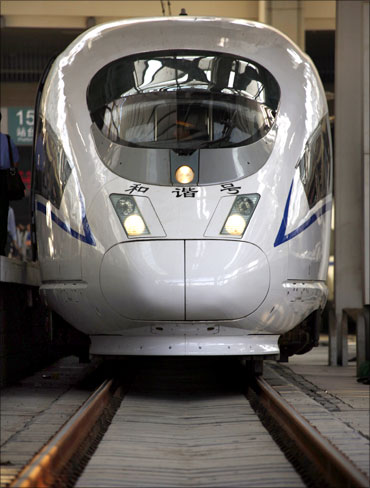 A bullet train