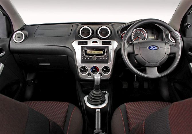 Ford Figo interior.