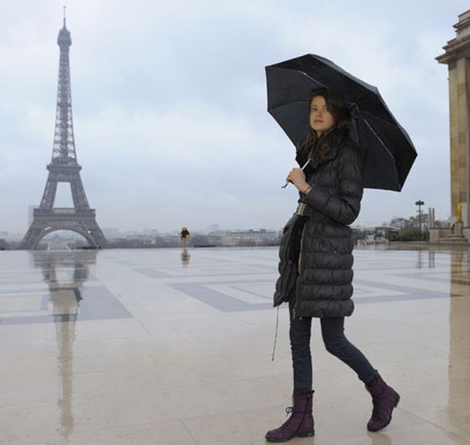 Image: Eiffel Tower in Paris attracts tourists from world over. Photographs: Reuters 
