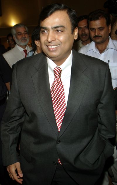 Reliance Industries Chairman Mukesh Ambani.