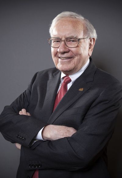 Warren Buffett, Chairman of the Board and CEO of Berkshire Hathaway, poses for a portrait in New York.