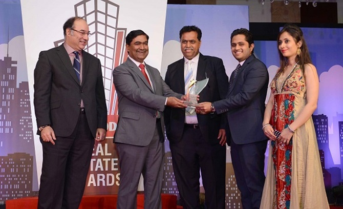 Supertech limited wins 'Top Residential Space Developer - NCR' from Mail Today Group. CMD R.K.Arora and Mohit Arora jointly received the award from Rama Raman, Chairman and CEO, Noida Authority.