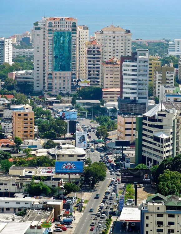 Santo Domingo skyline.