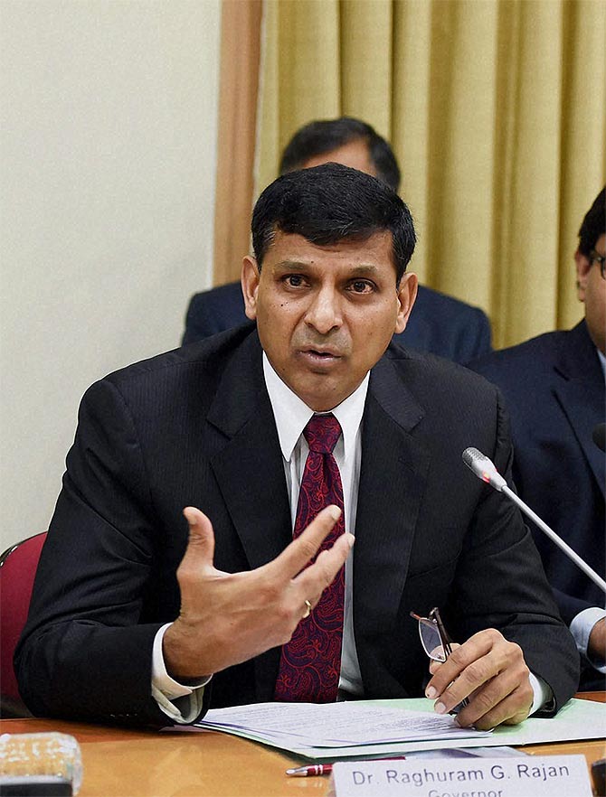 Though Raghuram Rajan seems more bullish on the economy he continues to remain cautious on the inflation front.