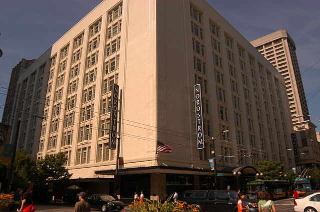 Nordstrom's flagship store in Seattle.