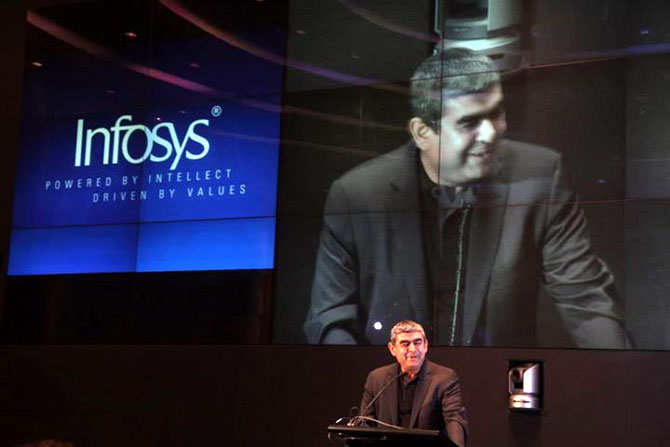 Sikka would have to become a visible standard bearer for the Infosys brand.