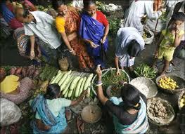 A vegetable vendor