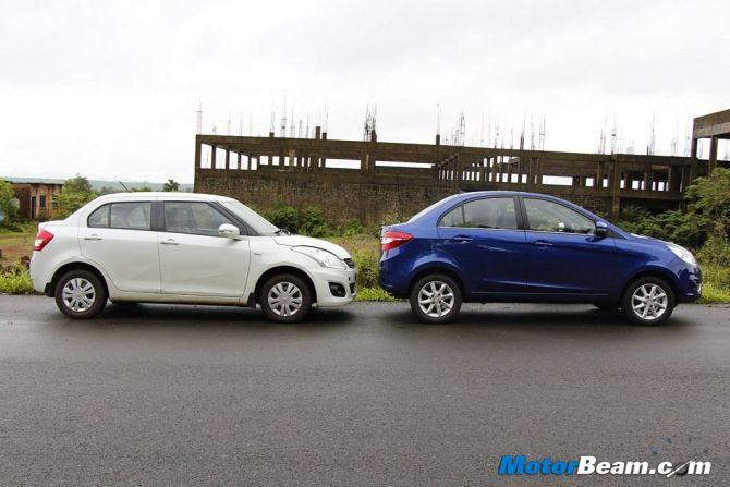 Tata Zest is a better car than Maruti Dzire