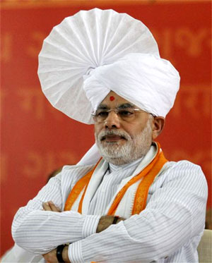 Narendra Modi. Photograph: Reuters