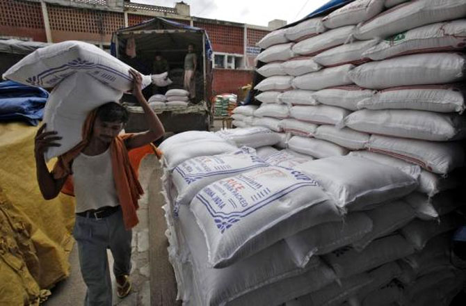 India says it is confident WTO will understand food security concerns. Photograph: Ajay Verma/Reuters