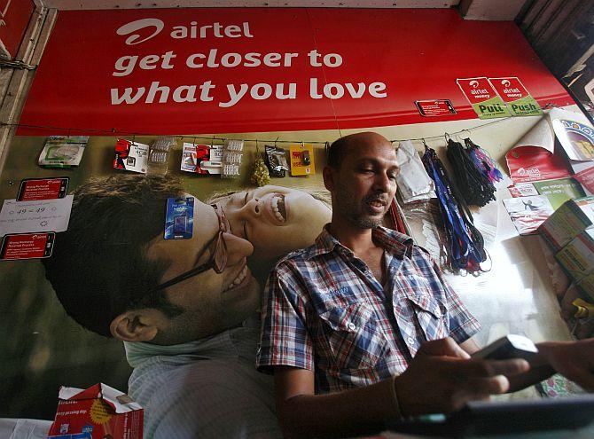 An Airtel dealer