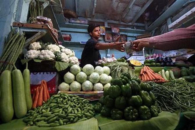 A vegetable seller