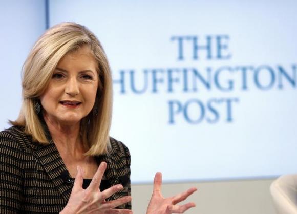 Arianna Huffington WEF Davos