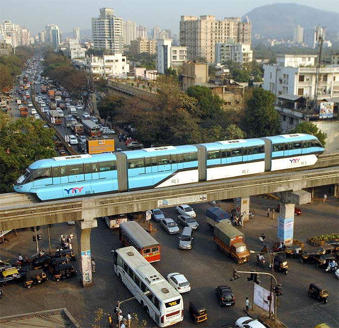 Mumbai's Monorail.