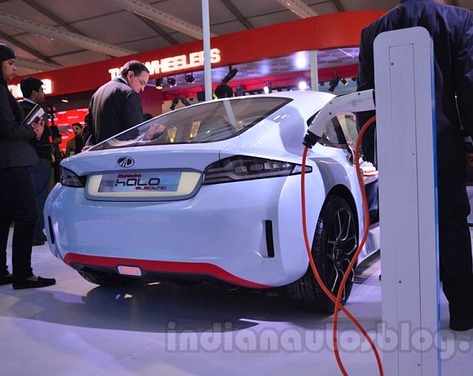 Mahindra's electric sports car touches 100 kms in 8 secs