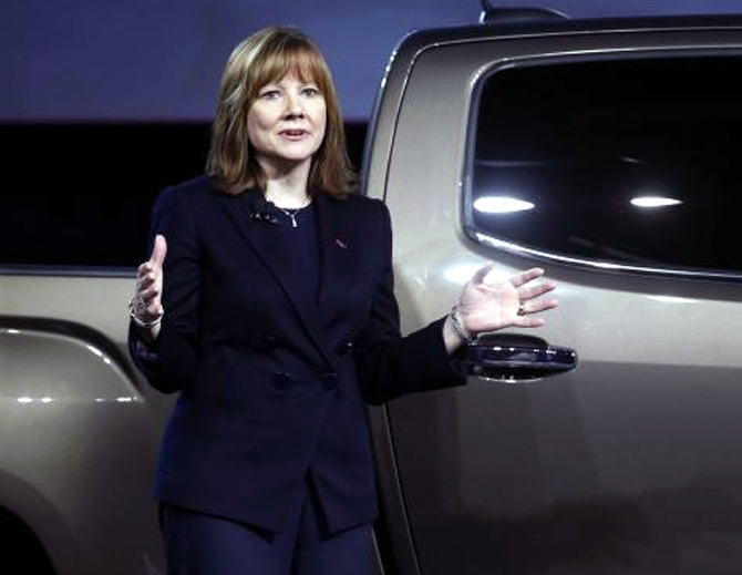 General Motors CEO Mary Barra.