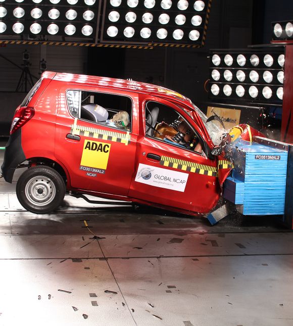 Which is the safest among best selling small cars? Find out...