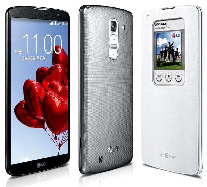 LG launches smartphone that rivals Samsung's Note 3