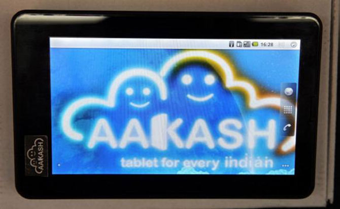 Aakash 4 to be available for Rs 3,999 soon: Sibal