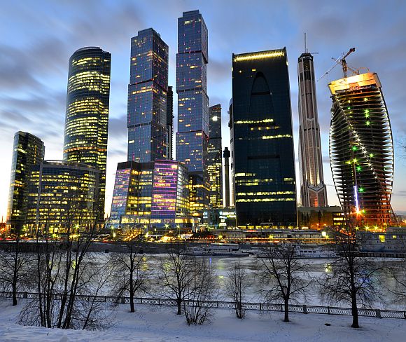 Moscow City Skyling