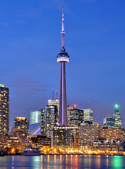 CN Tower in Toronto.
