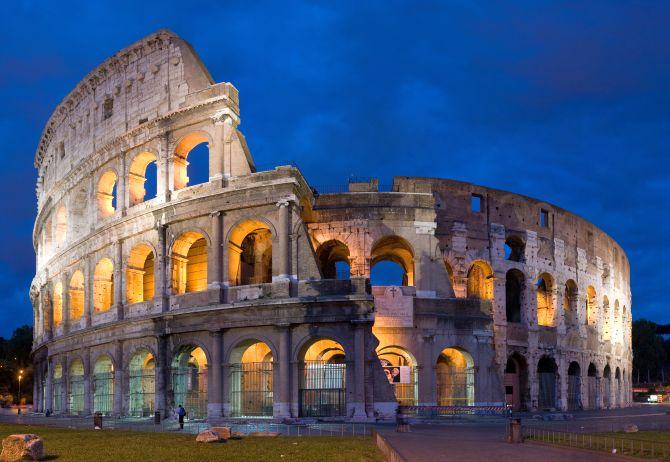 Colosseum in Rome.