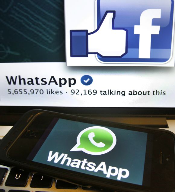 WhatsApp has 450 million users worldwide.
