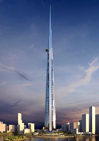 The latest rendering of the newly green lighted Kingdom Tower in Jeddah, Saudi Arabia.