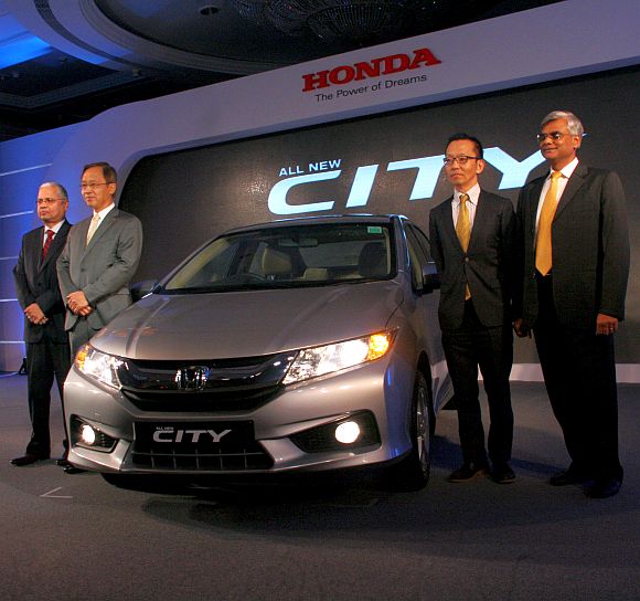 Honda drives in new City; can it take on rivals ?