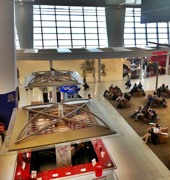 T3 terminal at New Delhi International Airport.