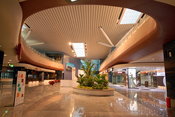 Bangalore's new airport terminal