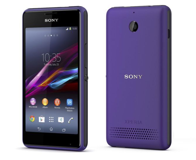 Sony unveils music-centric budget smartphone Xperia E1