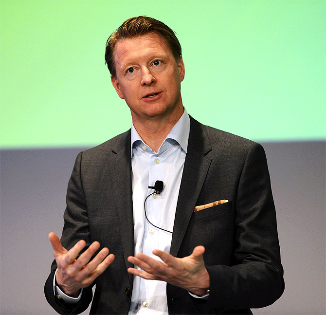 Ericsson CEO Hans Vestberg.