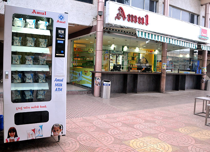Amul launches India's first milk ATM