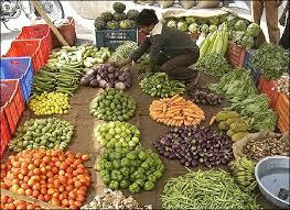 A vegetable vendor