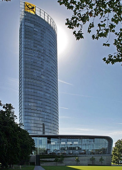Corporate headquarters of Deutsche Post AG 