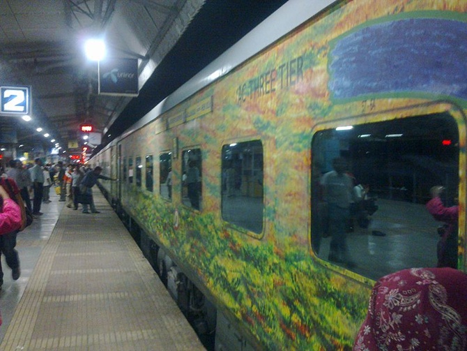 India's 20 superfast trains 