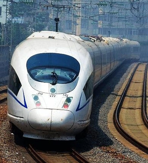 China starts bullet train service in most rugged terrain