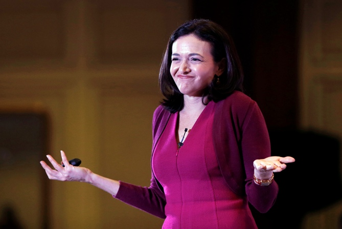 Facebook's Chief Operating Officer Sheryl Sandberg attends an interactive session organised by the ladies' wing of industry lobby group Federation of Indian Chambers of Commerce and Industry in New Delhi July 2, 2014. 
