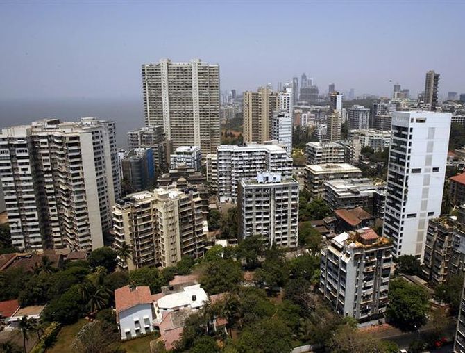 Mumbai's skyline.