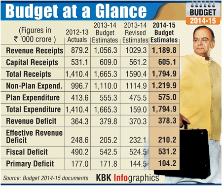 Infographics: Budget at a glance