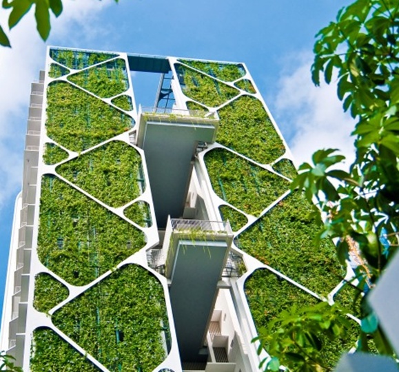 Singapore's pride: 'Skyrise' gardens that save energy, water