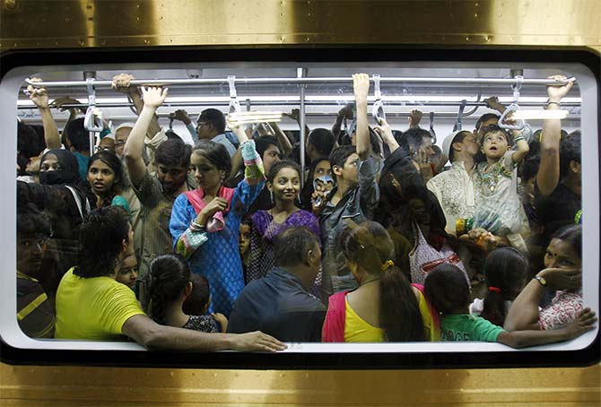 Mumbai's pride: A swanky Metro rail service 