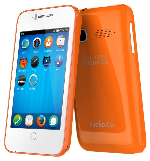 Alcatel OneTouch device with Firefox OS.