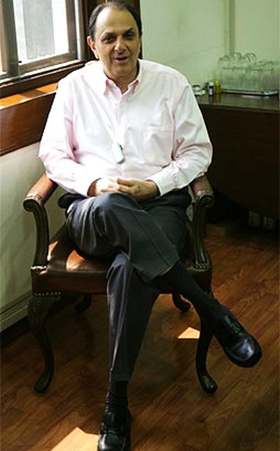 Bombay Dyeing Chairman Nusli Wadia.